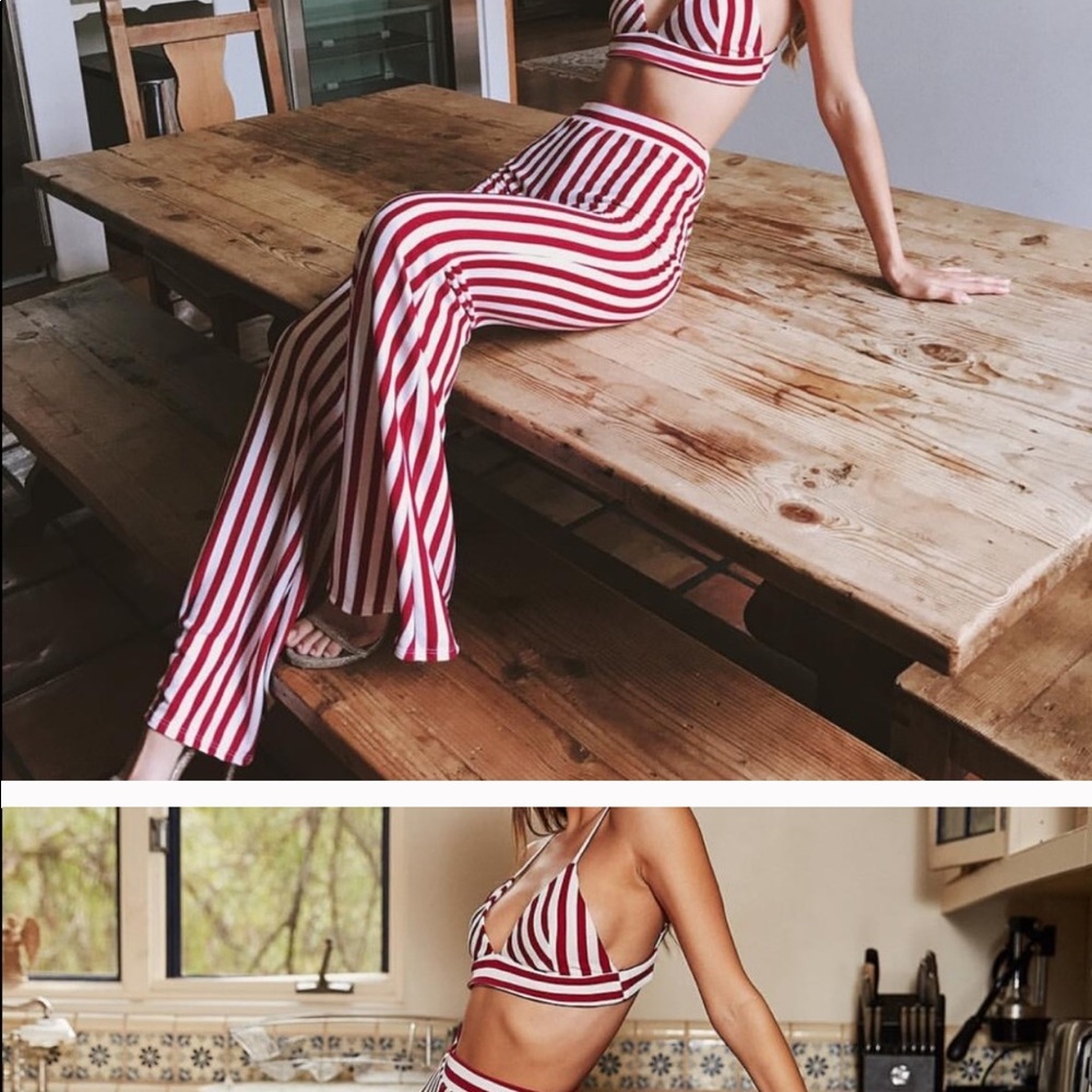 ISO- Lurelly red stripe pants (not selling)